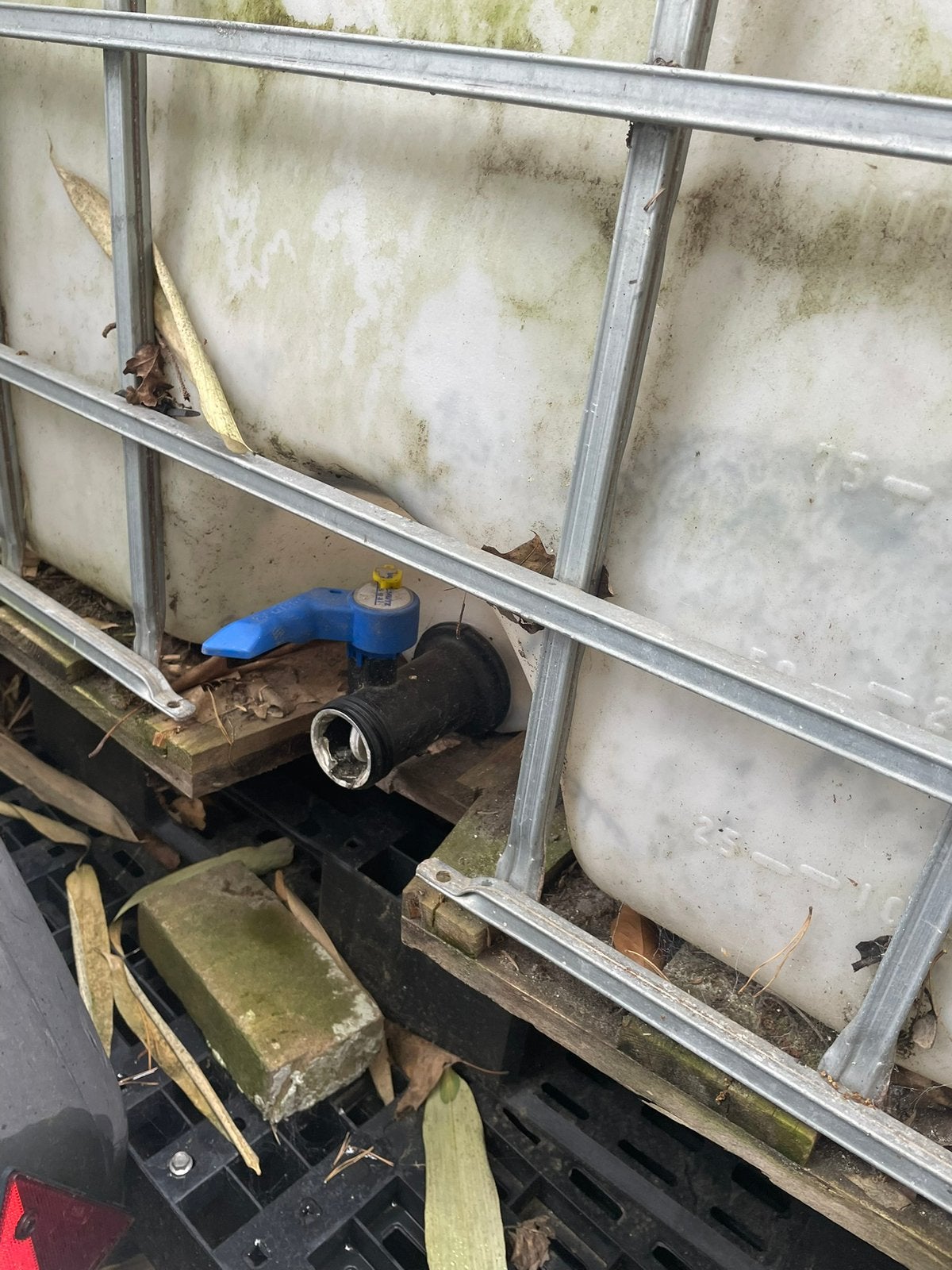 Te koop 1000 ltr Ibc, Ophalen, Gebruikt