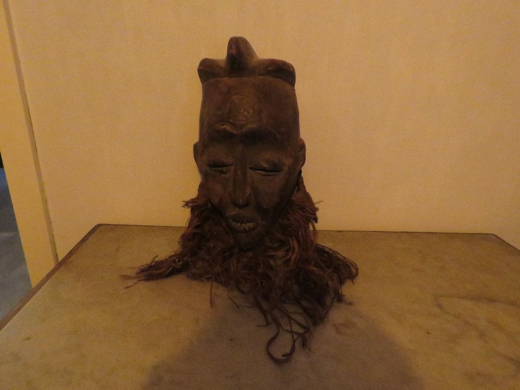 Masque Chokwe du Congo africain, Enlèvement ou Envoi