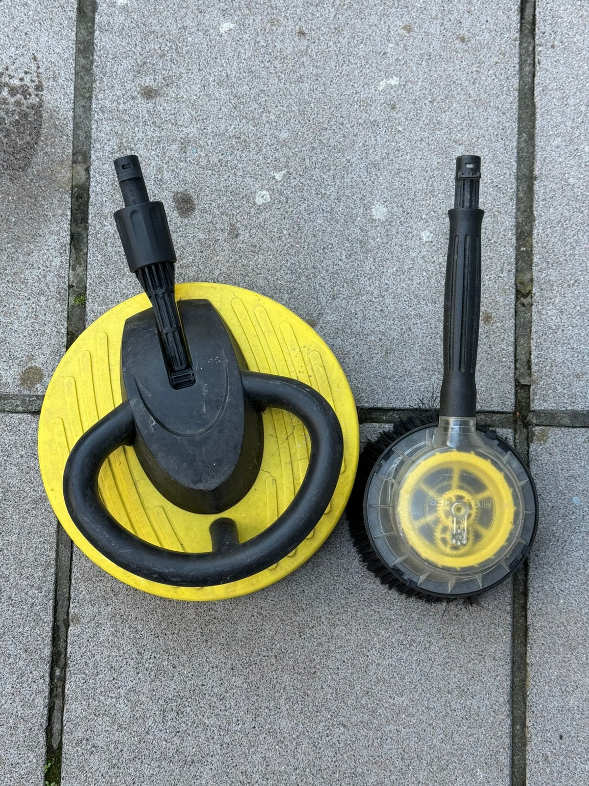 Kärcher terrasreiniger en wasborstel, Ophalen, Nieuw