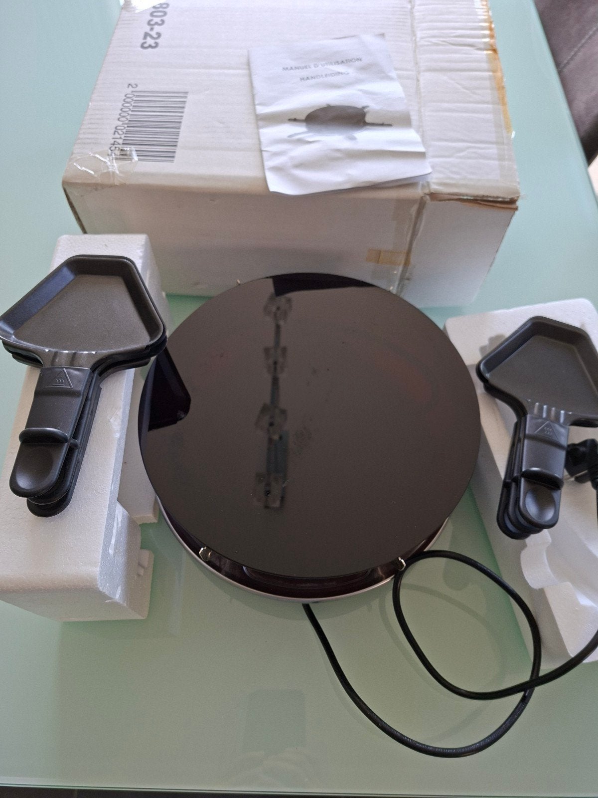 Gourmet raclette, Ophalen, 4 t/m 7 personen