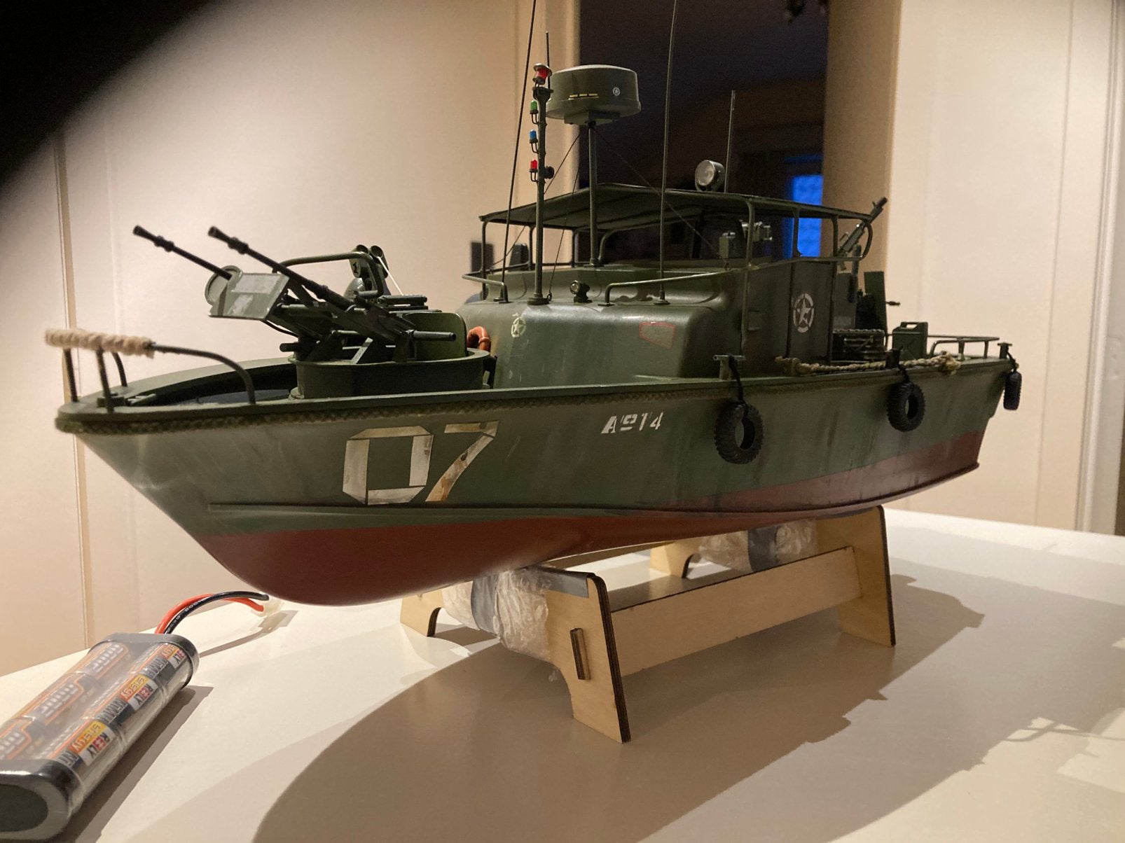 Bateau RC PBY proboat RTR, Enlèvement, Utilisé