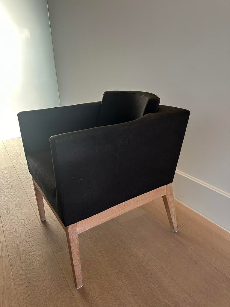 10 Houten stoelen, opnieuw te stofferen, Huis en Inrichting, Ophalen, Gebruikt