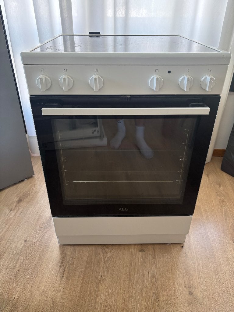 Cuisinière AEG, Elektronische apparatuur, Ophalen, Gebruikt, Elektrisch, 4 kookzones