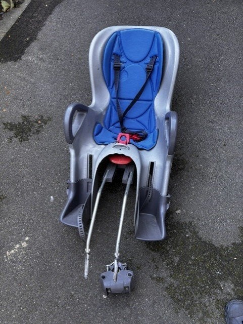OK Baby fietsstoeltje achterop, Ophalen, Achterzitje, OKBABY, 9 t/m 18 kg