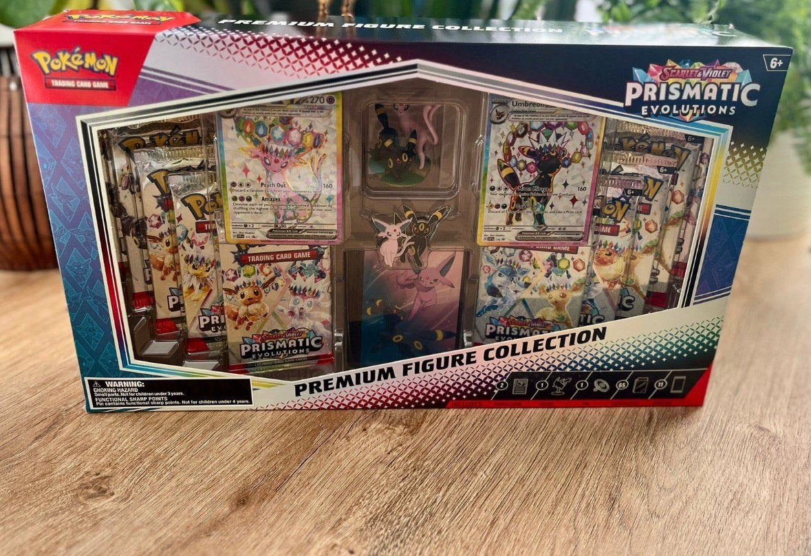 Prismatic Figure Collection Pokémon Sealed, Ophalen of Verzenden, Nieuw, Booster, Foil