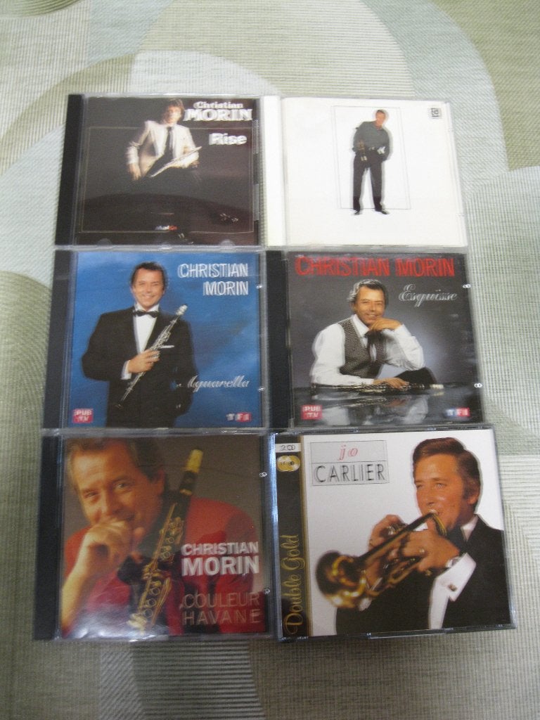 CD de CHRISTIAN MORIN et 1 double de JO CARLIER, Ophalen, Zo goed als nieuw, Overige genres, Album