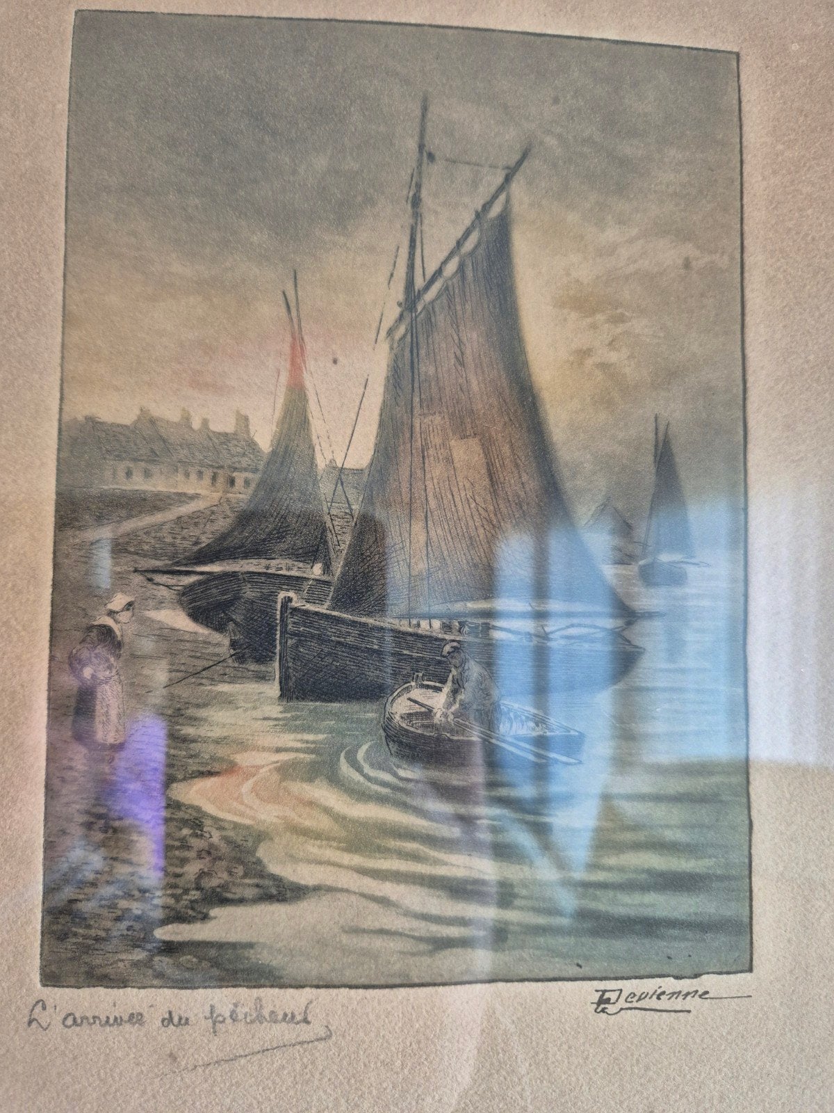 schilderij Devienne, Enlèvement