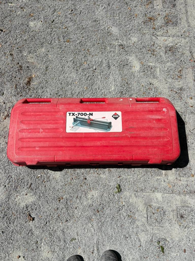 Tegelsnijder RUBI TX700 n, Bricolage & Construction, Outillage | Outillage à main, Utilisé, Enlèvement