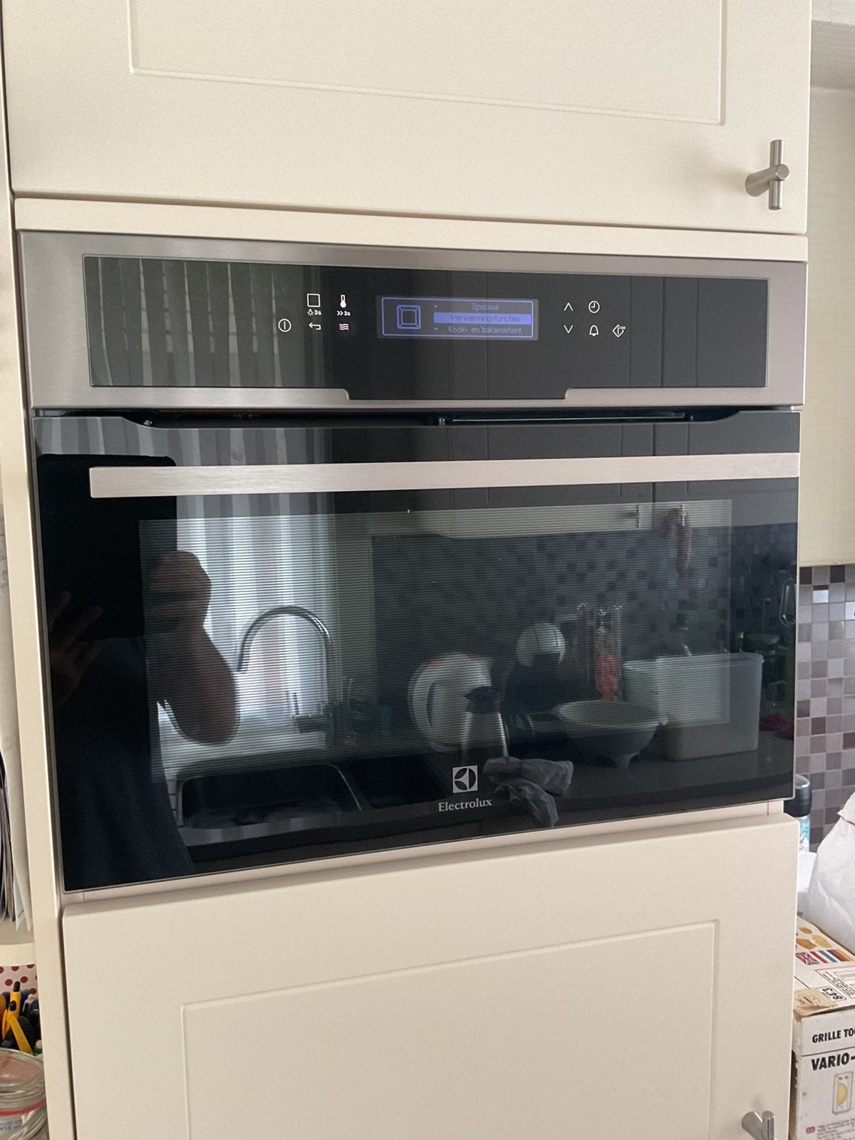 Electrolux inbouwoven, Electroménager, Fours, Encastré, Enlèvement, Utilisé, 45 à 60 cm