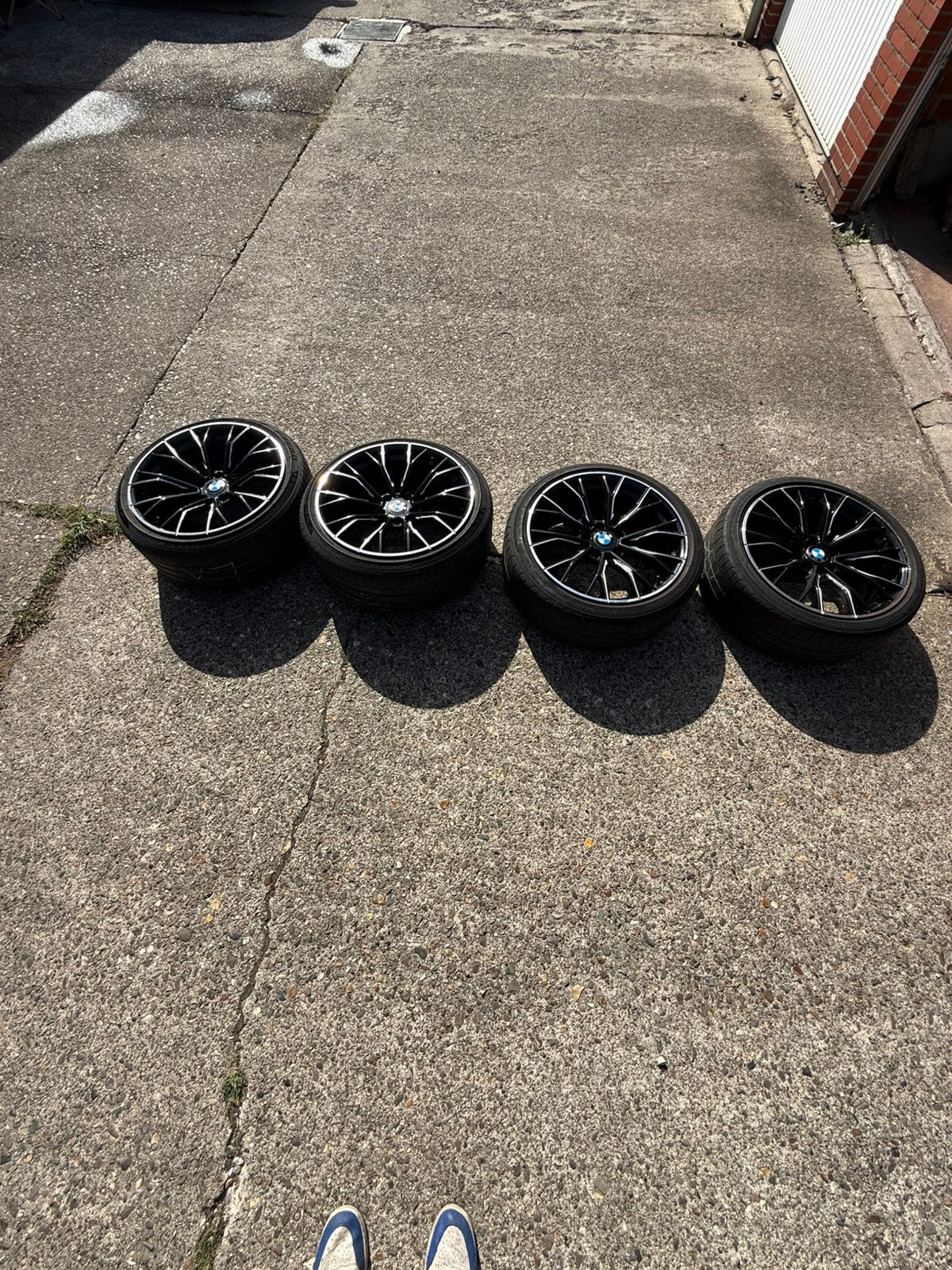 Bmw style 669m  19 inch wielen, Auto-onderdelen, Banden en Velgen, Gebruikt, 255 mm, Banden en Velgen, Personenwagen