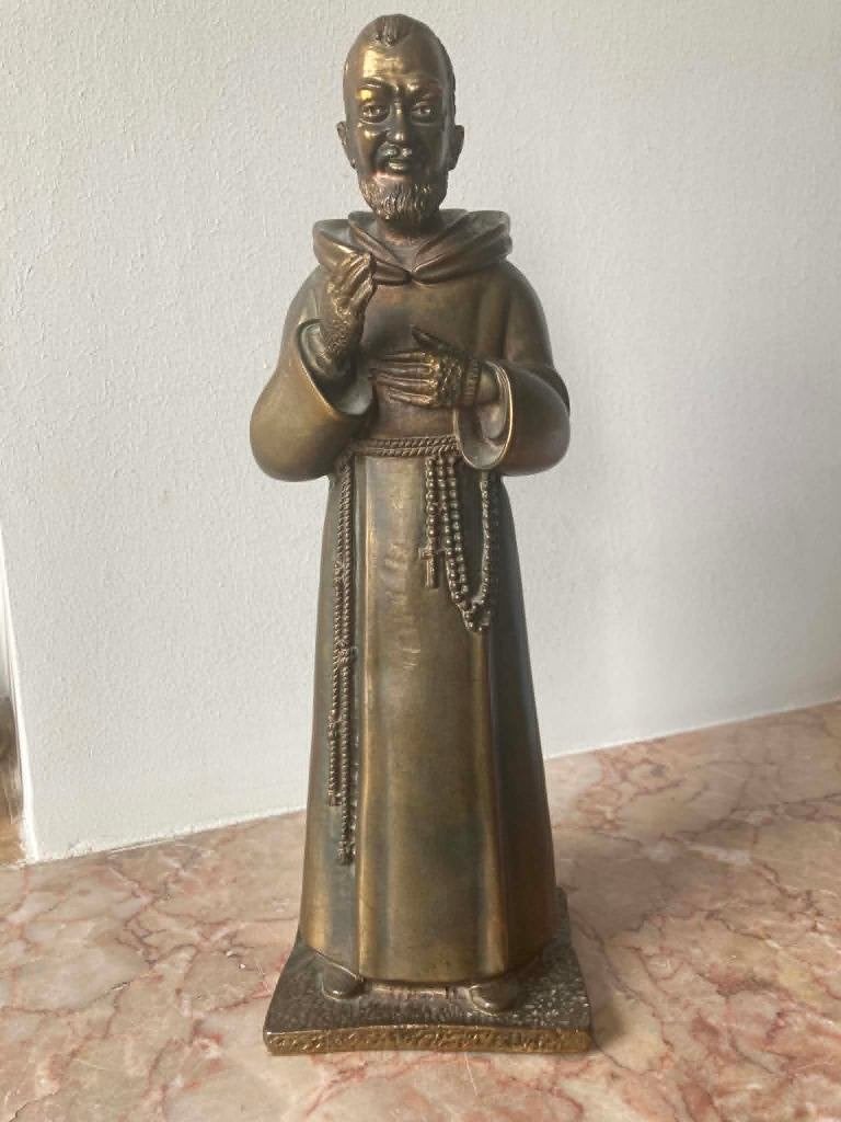 Beeld heilige pater Pio (31 cm), Ophalen of Verzenden