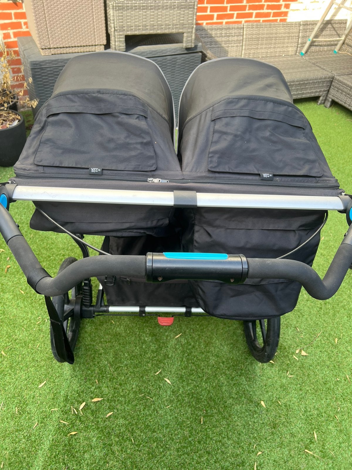 Thule urban glide double / duo, Duowagen, Gebruikt, Ophalen, Kinderwagen