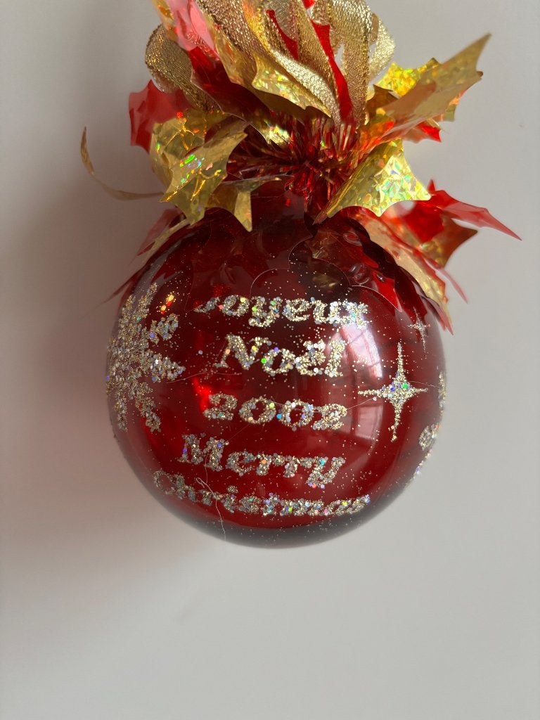 Disneyland Parijs kerstbal 2002, Ophalen of Verzenden, Zo goed als nieuw
