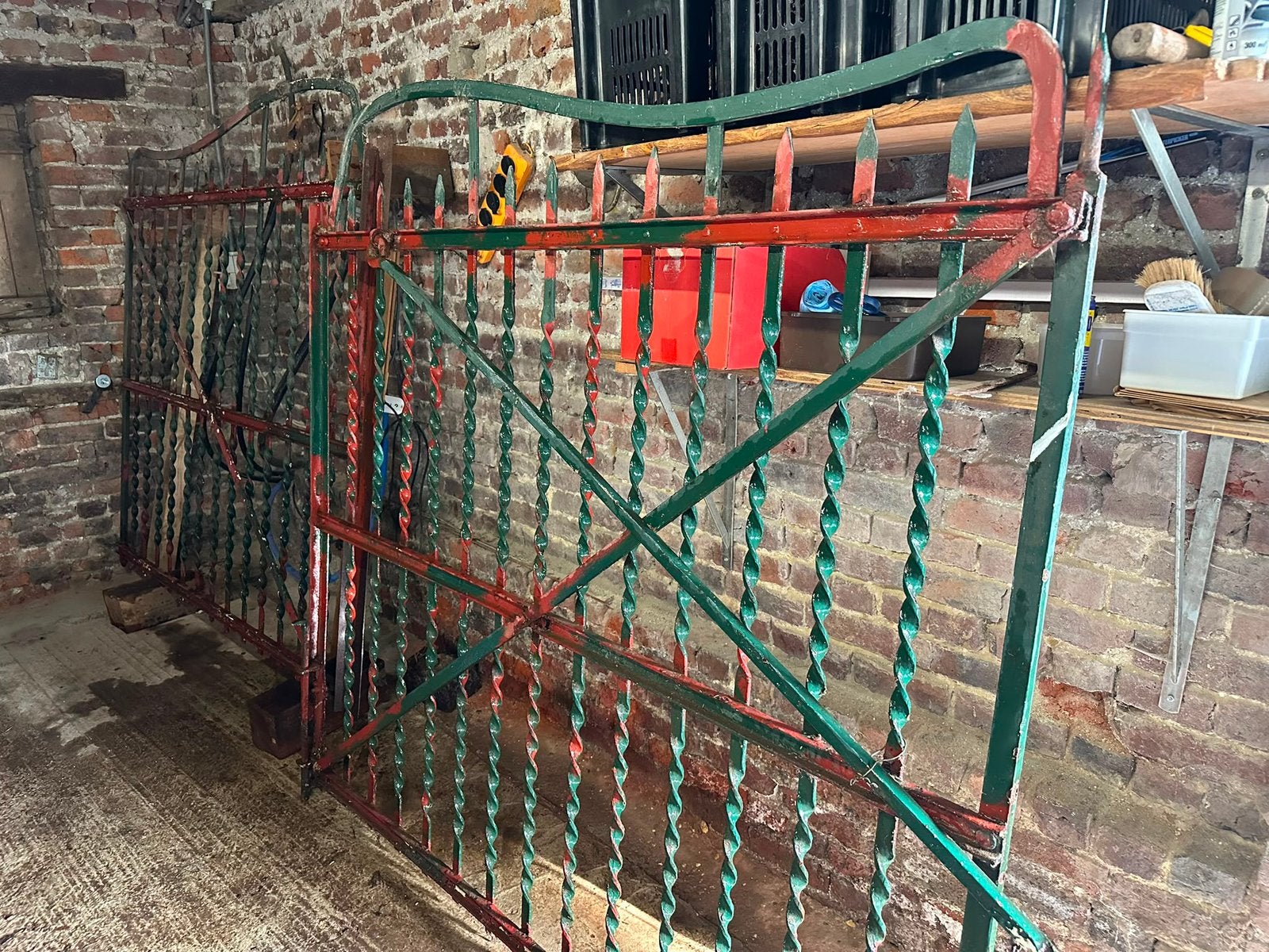 Hoevepoort, Enlèvement, Utilisé, Fer, Porte du jardin