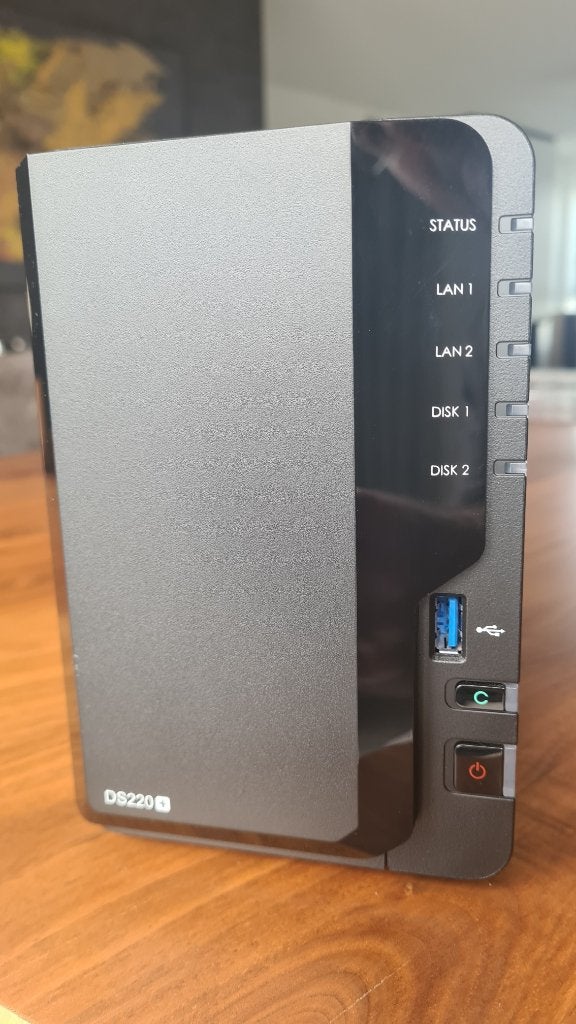 Synology DS220+ NAS, Computers en Software, NAS, Ophalen, Zo goed als nieuw