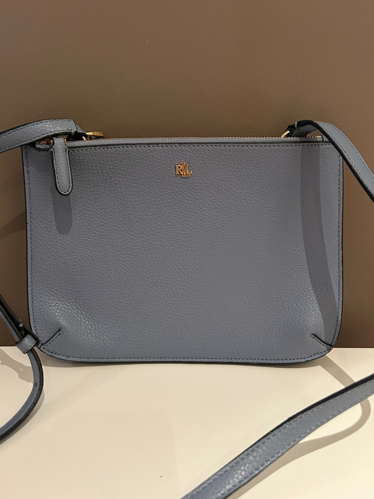 Lauren Ralph Lauren Crossbody Tas, Bijoux, Sacs & Beauté, Enlèvement ou Envoi, Comme neuf, Bleu, Autres types