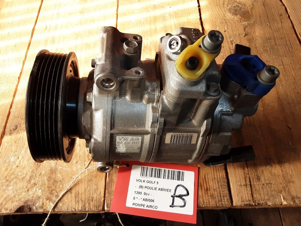 COMPRESSEUR CLIMATISATION Golf V (1K1) (1K0820859T), Volkswagen, Mevr. I. Hauben, Utilisé, Rue de l'Espoir 34 34
4030  GRIVEGNÉE, BE