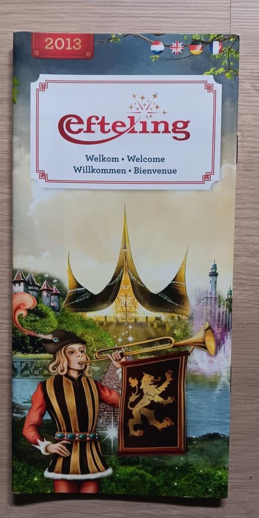 Efteling folder 2013, Ophalen of Verzenden