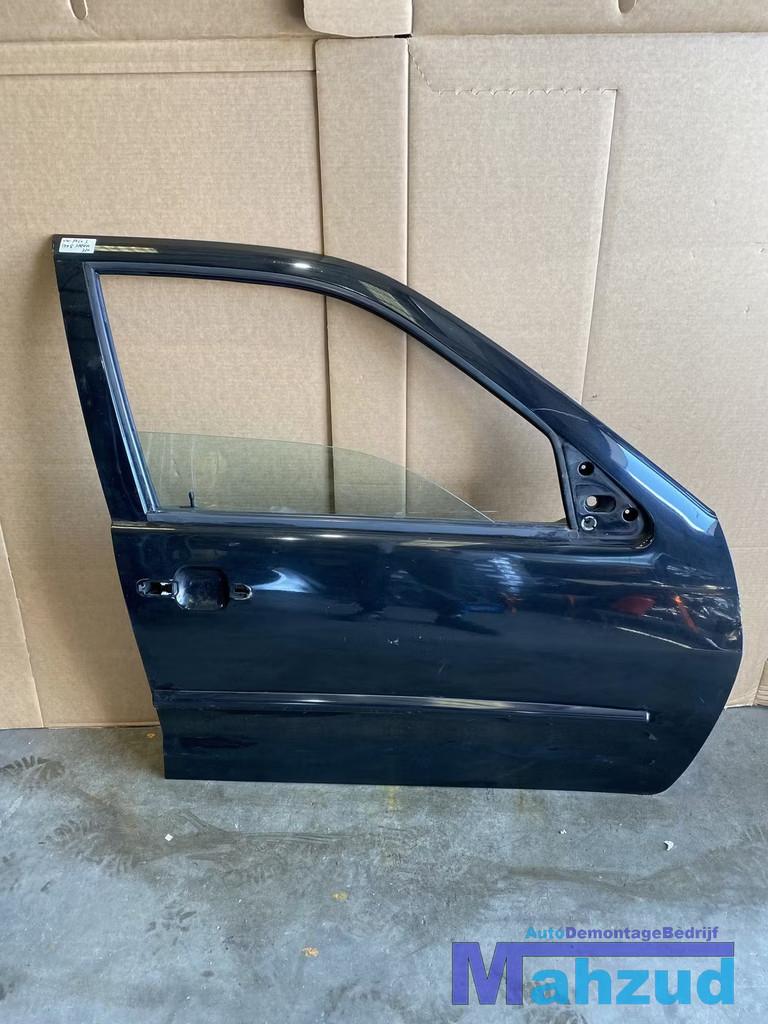 VW POLO 3 6V2 sedan zwart Rechts voor deur portier, Volkswagen, Volkswagen AG, Vw@volkswagen.de, Utilisé