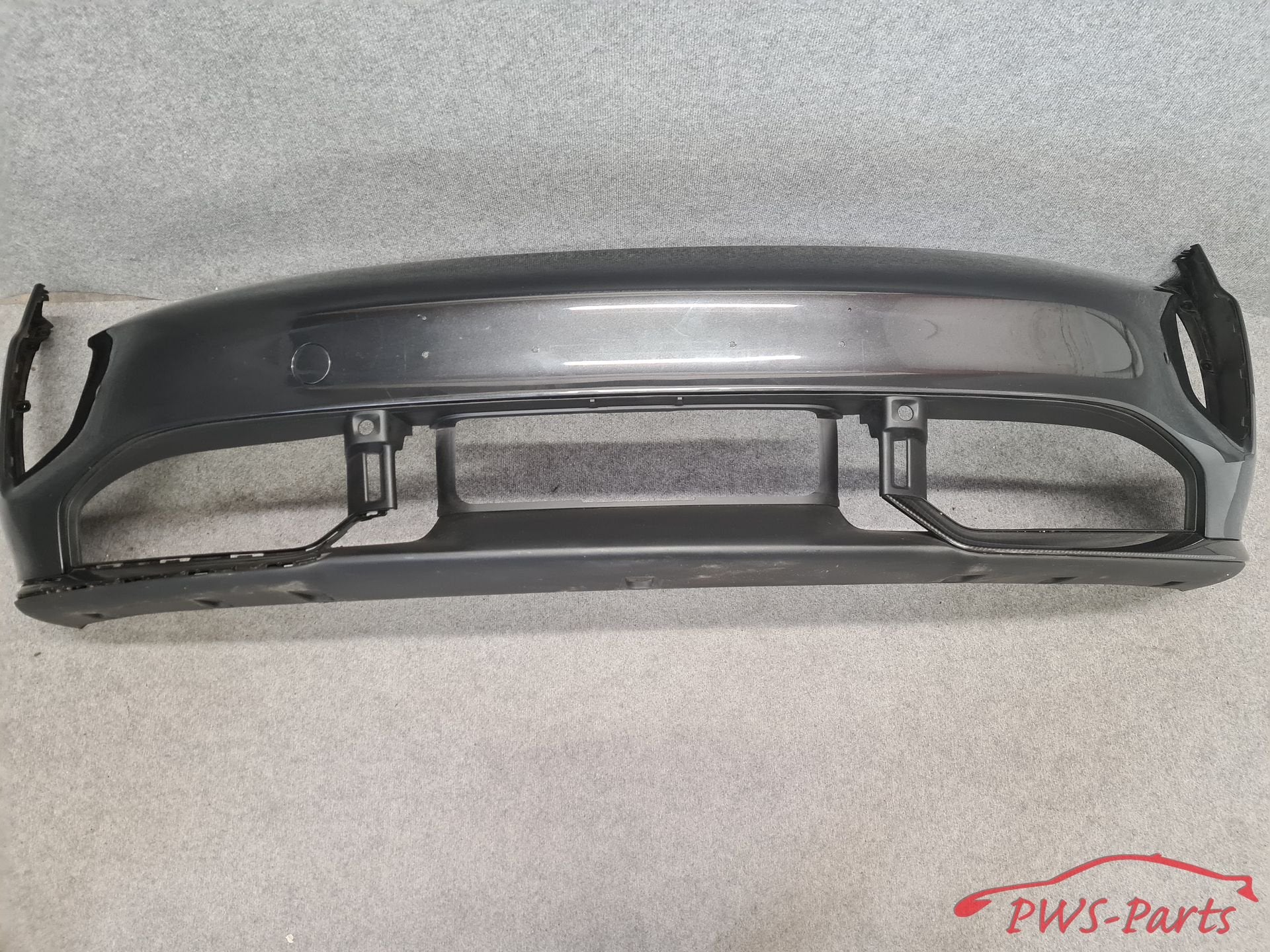 PORSCHE TURBO S TAYCAN 9J CARBON VOORBUMPER ORIGINEEL, Gebruikt, -, Voor, -
