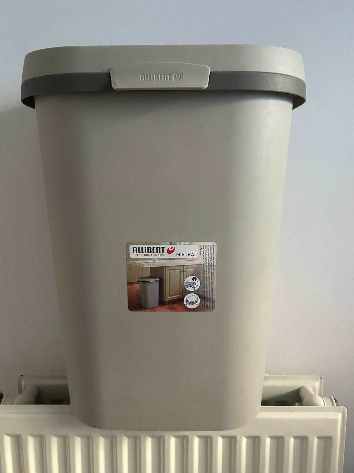 Poubelle Allibert 30 Litre avec couvercle amovible, Maison & Meubles, Accessoires pour la Maison | Poubelles, Enlèvement, Comme neuf