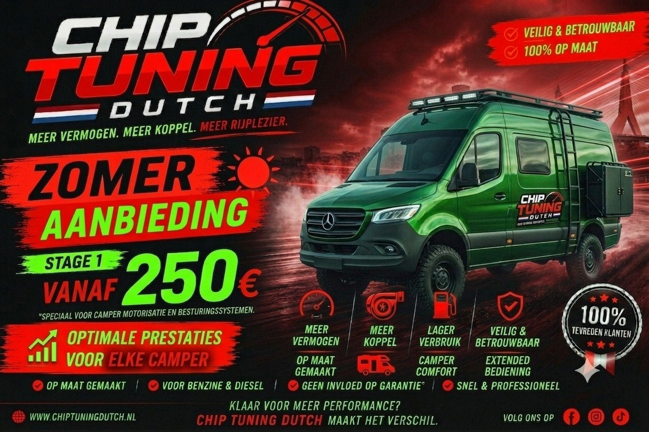 Chiptuning Camper EGR DPF Uitschakelen, Autos : Divers, Tuning & Styling, Enlèvement ou Envoi