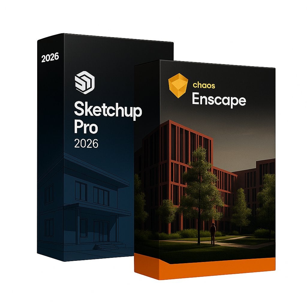 SketchUp Pro 2026 et Enscape 4, Informatique & Logiciels, Enlèvement, Neuf, Windows