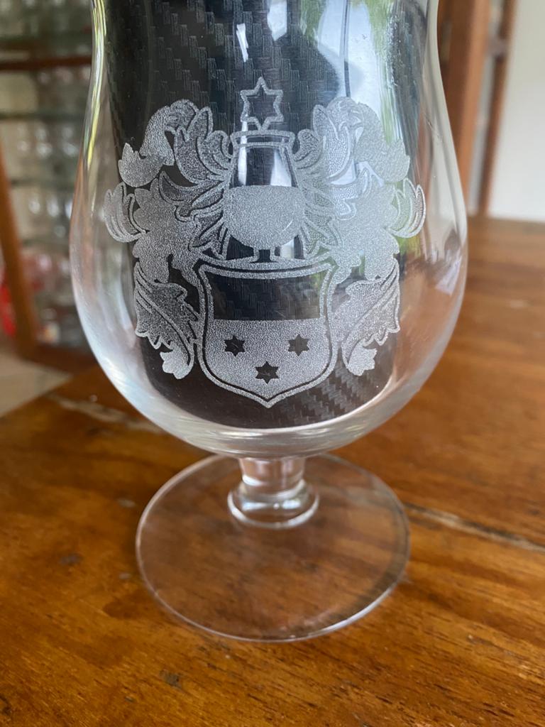Zeldzamer Duvelglas, Verzamelen, Biermerken, Ophalen, Zo goed als nieuw