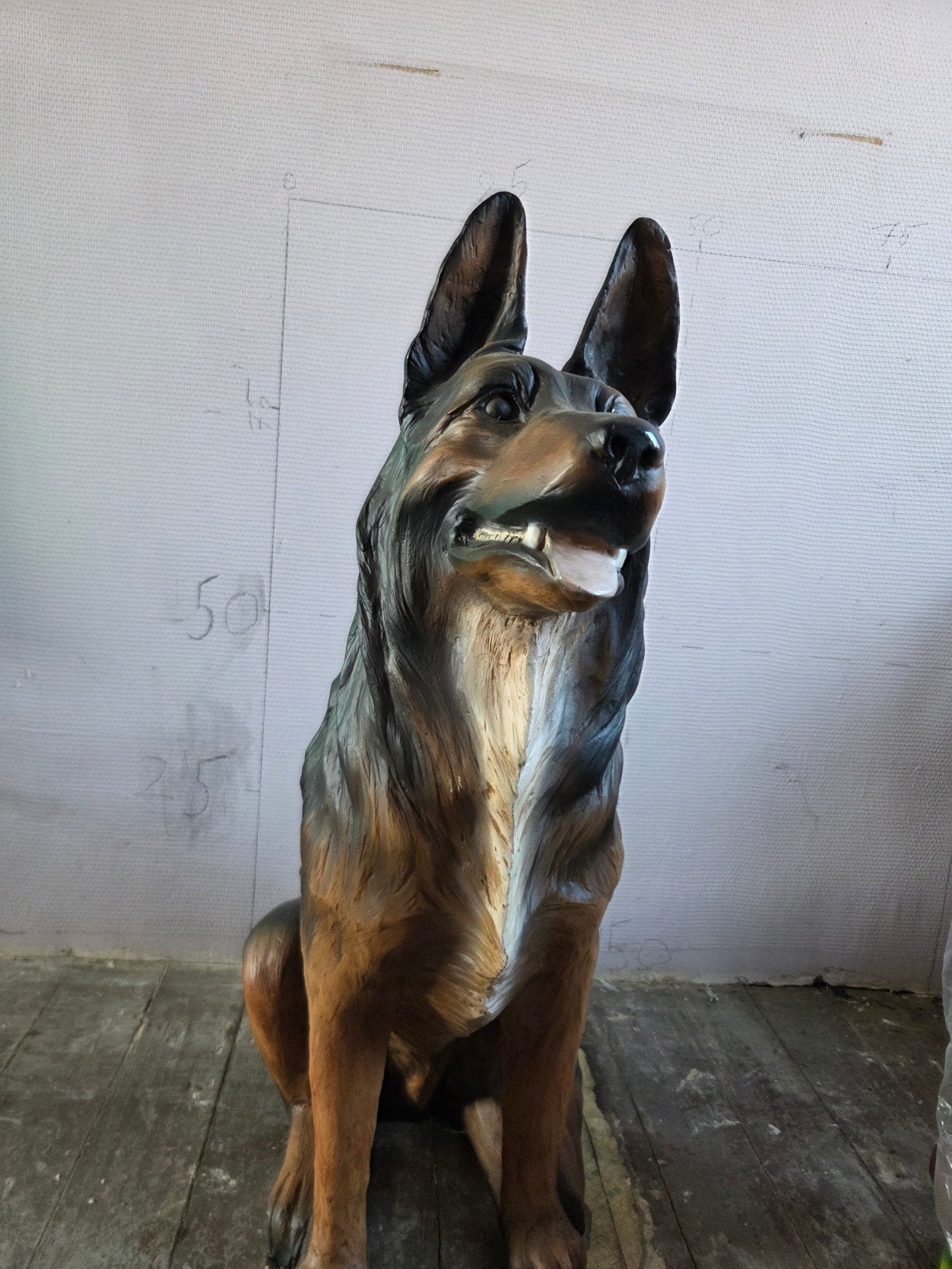 Beeld hond, Enlèvement