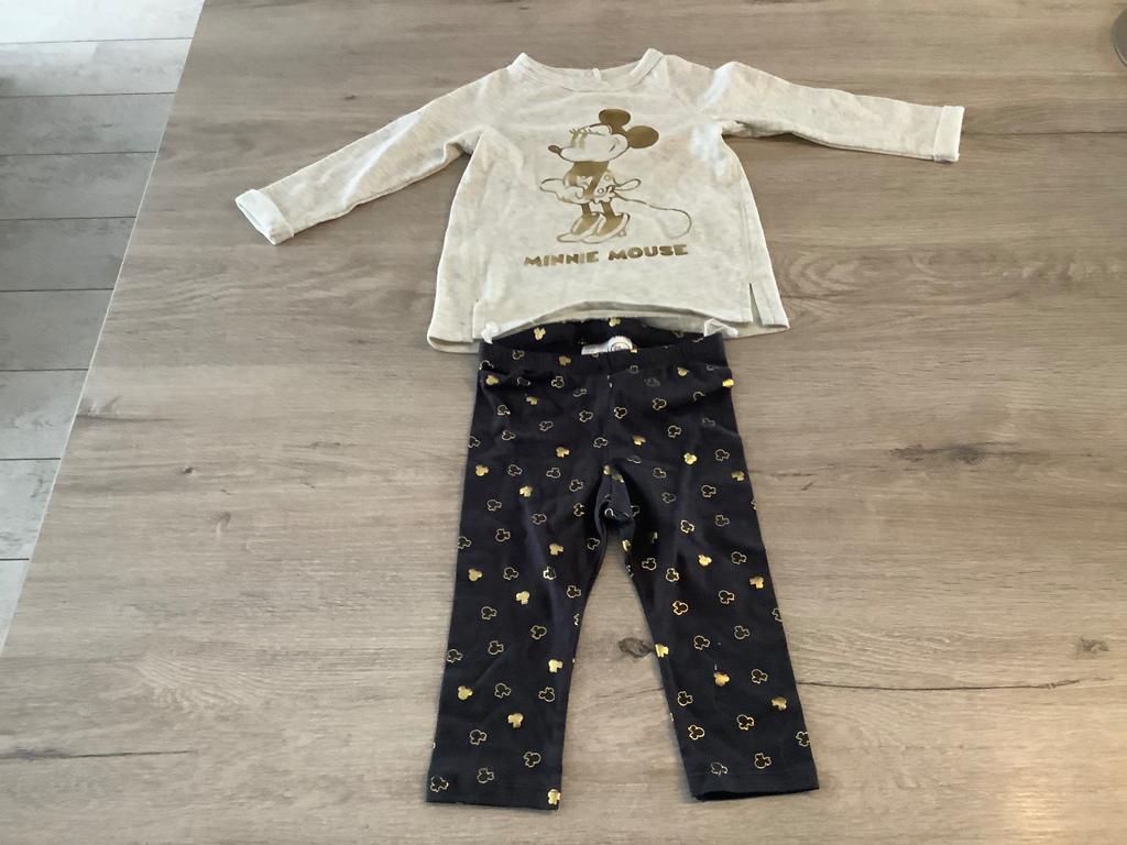 Ensemble de vêtements Disney Minnie Mouse pour bébé, Enlèvement ou Envoi, Ensemble, H&M, Comme neuf