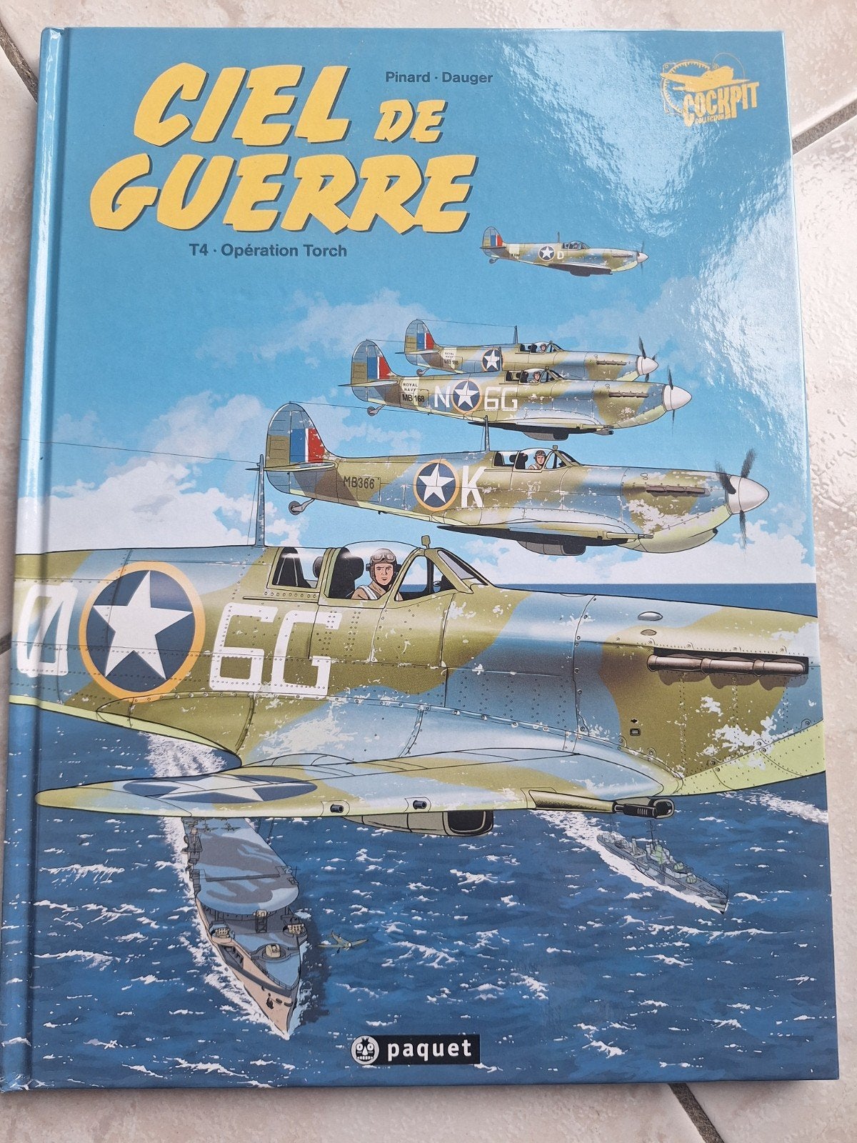 Ciel de Guerre 4 Opération Torch Eo 2016, Eén stripboek, Zo goed als nieuw