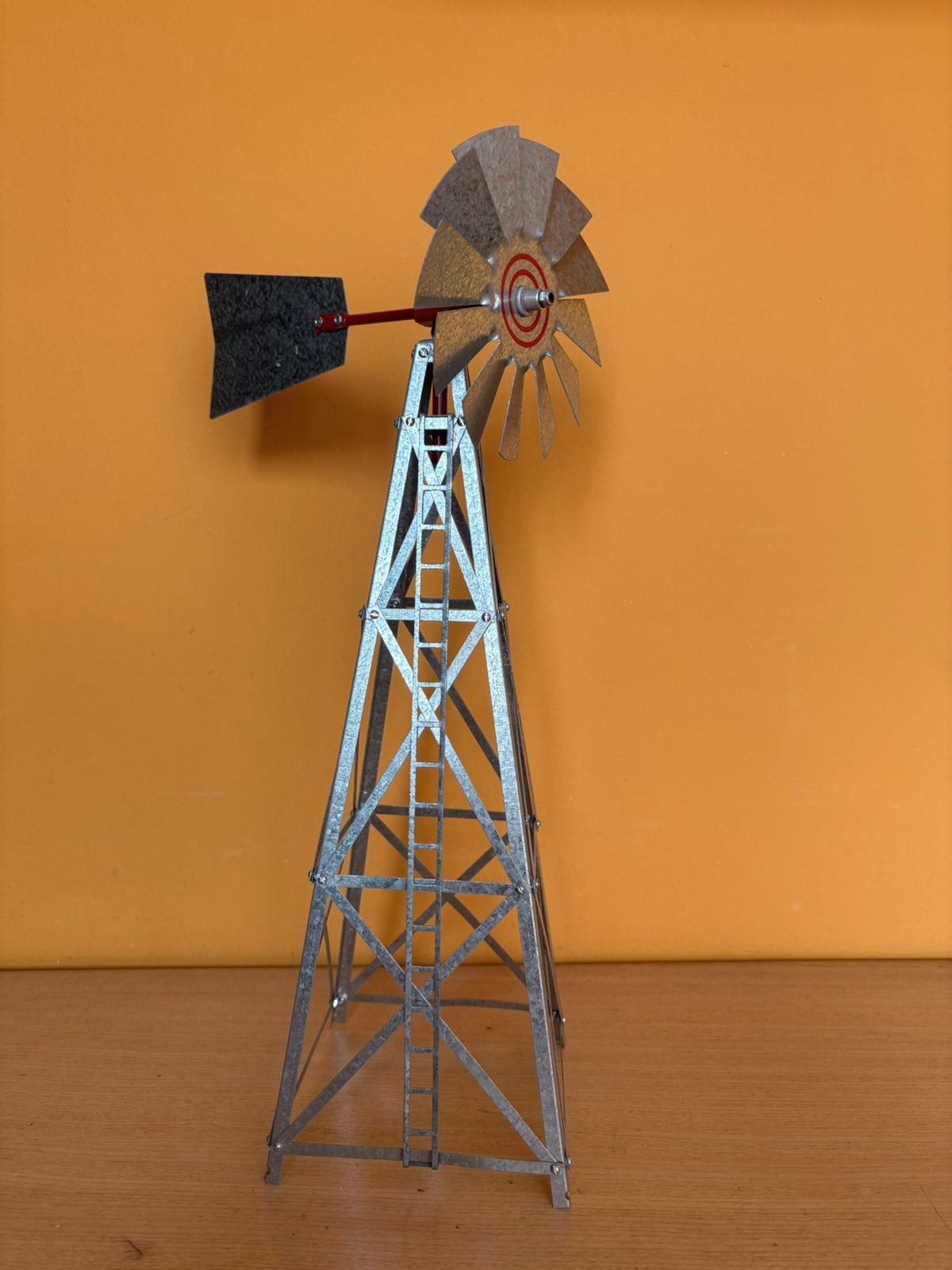Windmolen miniatuur, Brocante, Ophalen of Verzenden, Zo goed als nieuw, Metaal