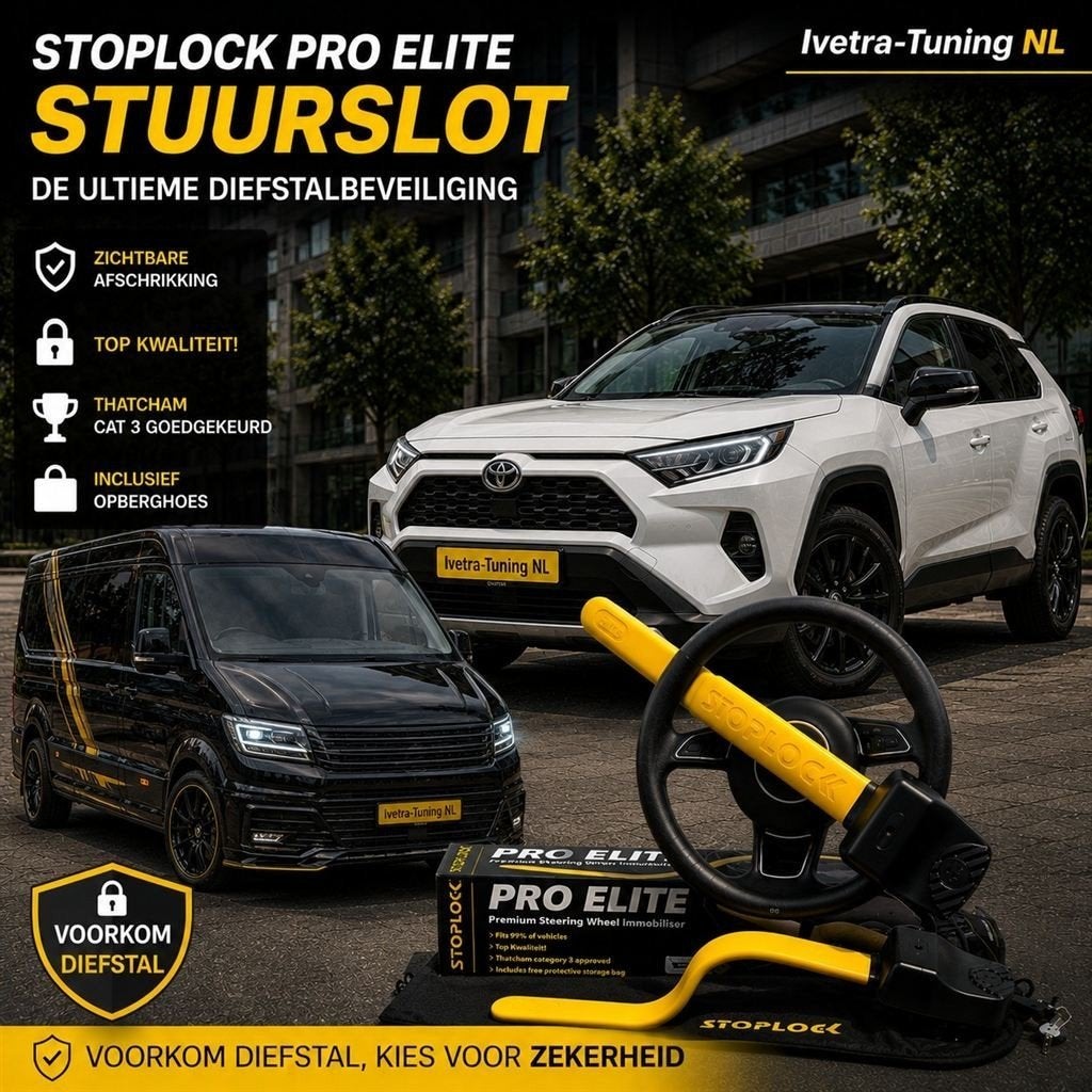 Stoplock Pro Elite | Stuurslot Auto | Stuurslot Bestelwagen, Ophalen of Verzenden, Nieuw