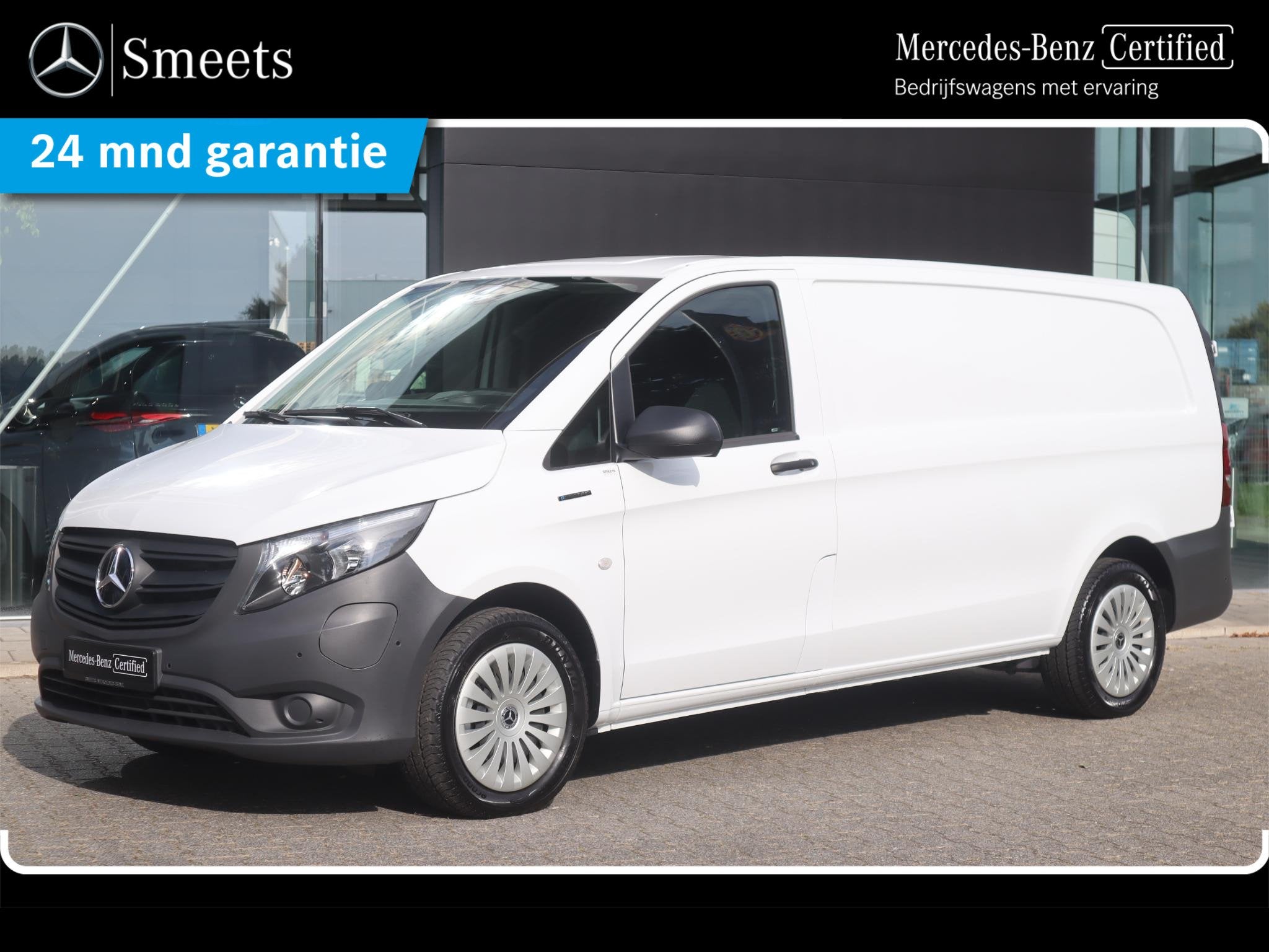Mercedes-Benz eVito 112 L3 66 kWh 280 WLTP, Auto's, Stof, 116 pk, Wit, Mercedes-Benz