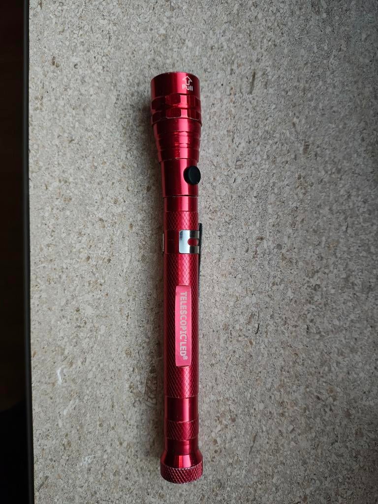 Lanterne télescopique pour bricoleurs, métallique, Enlèvement ou Envoi, Remplie, Comme neuf