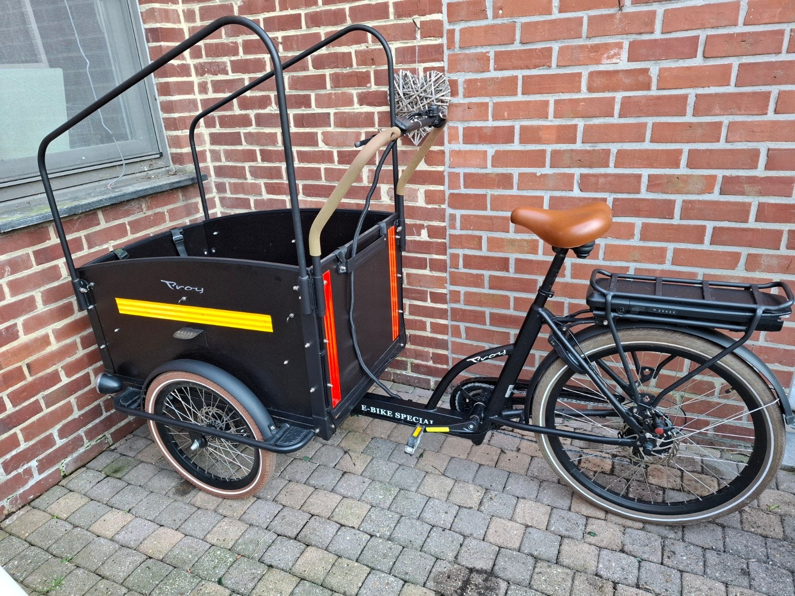 Elektrische bakfiets, Vélos & Vélomoteurs, Enlèvement, Comme neuf