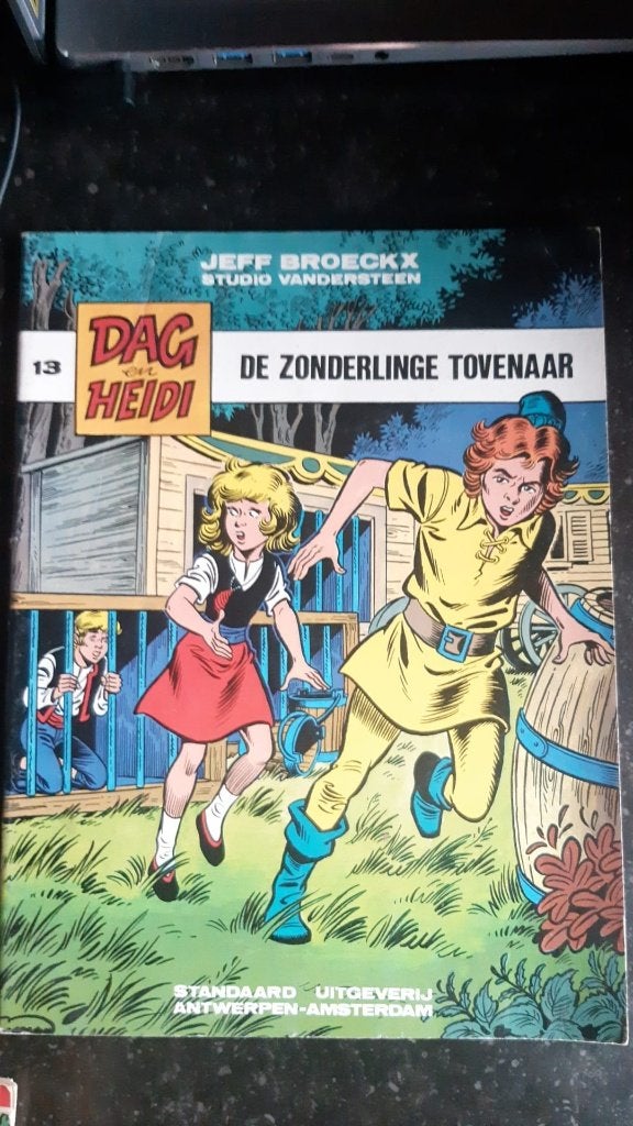 Dag en Heidi 13 - De zonderlinge tovenaar - 1ste druk, Ophalen, Gelezen, Jeff Broeckx