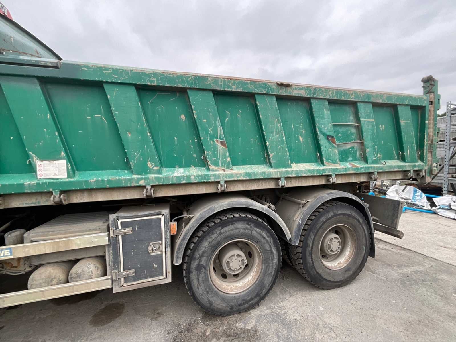 2010 Renault Kerax 430 Vrachtwagenkraan, Auto's, Renault, Overige brandstoffen, Bedrijf, Te koop
