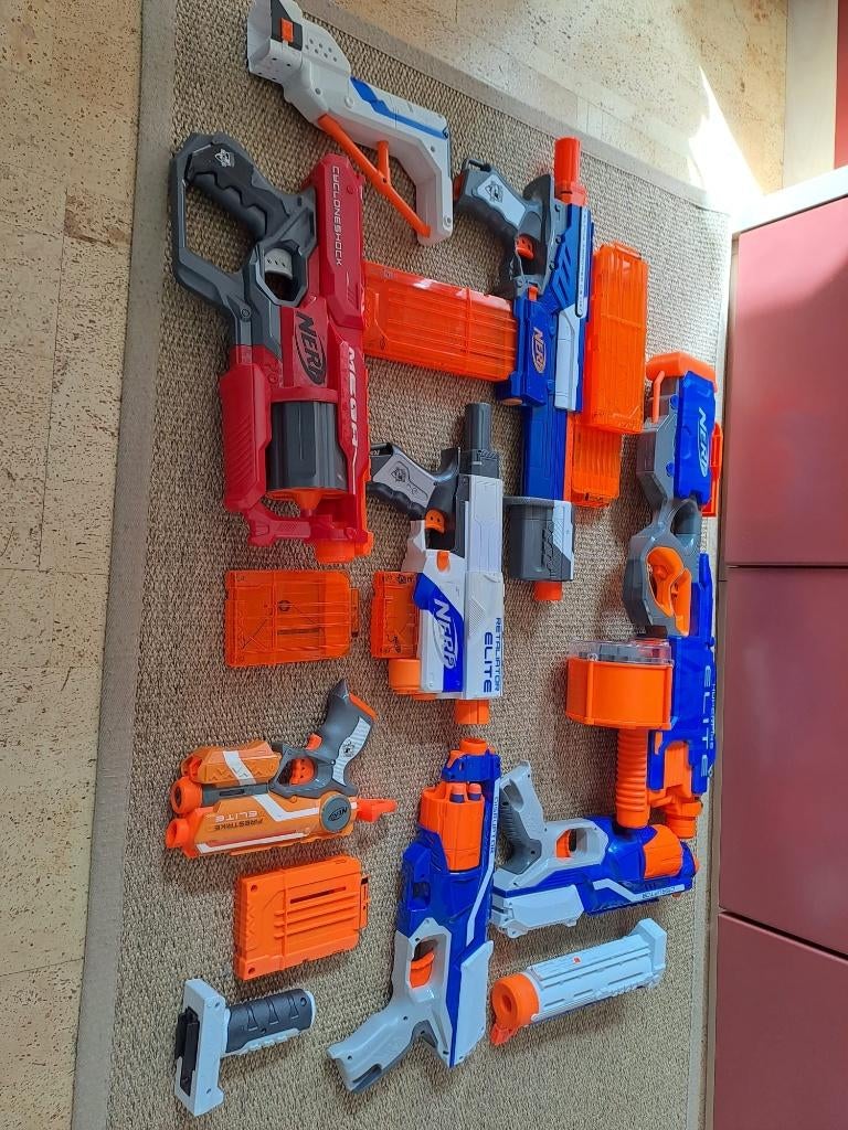Nerf collectie - verlaagde prijs, Ophalen, Gebruikt