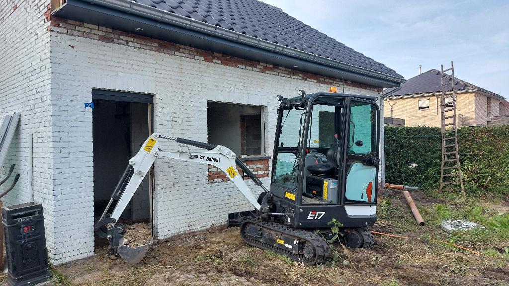 Bobcat E17, Articles professionnels, Machines & Construction | Grues & Excavatrices, Excavatrice, Enlèvement
