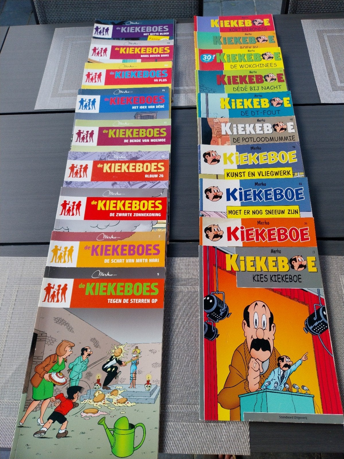 20 kiekeboes,goede tot heel goede staat., Enlèvement