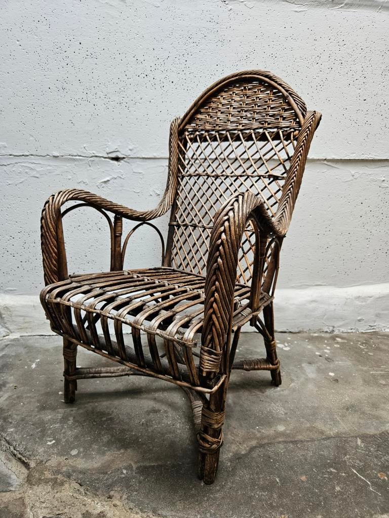 Vintage klein rotan stoeltje, Enlèvement