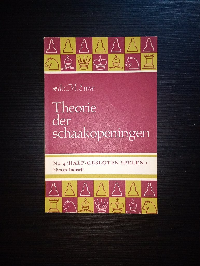 Theorie der schaak openingen 4 rood, Hobby & Loisirs créatifs, Sport cérébral & Puzzles, Enlèvement ou Envoi, Moins de 500 pièces