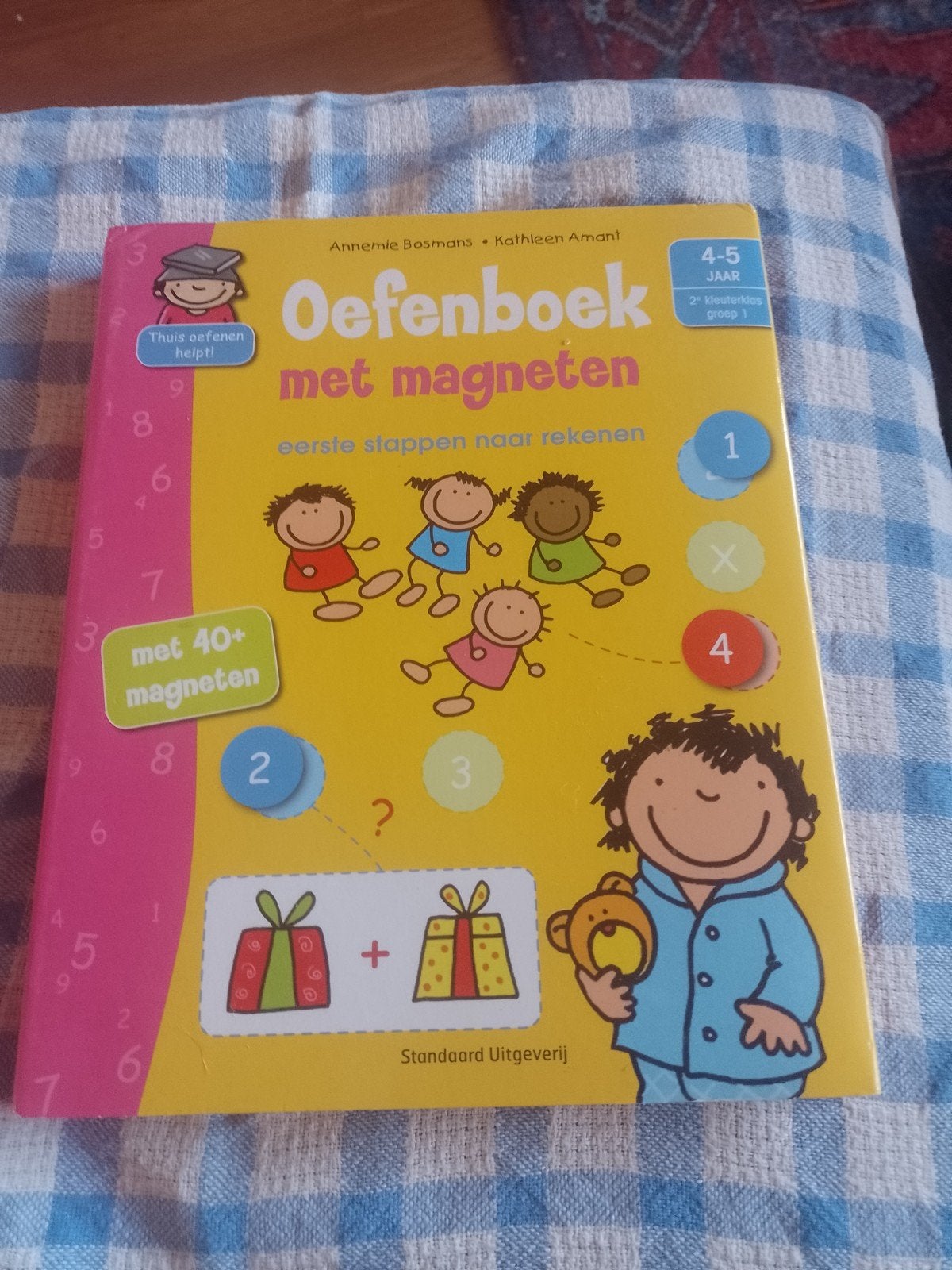 Oefenboek met magneten, Livres, Livres pour enfants | 0 an et plus, Enlèvement ou Envoi