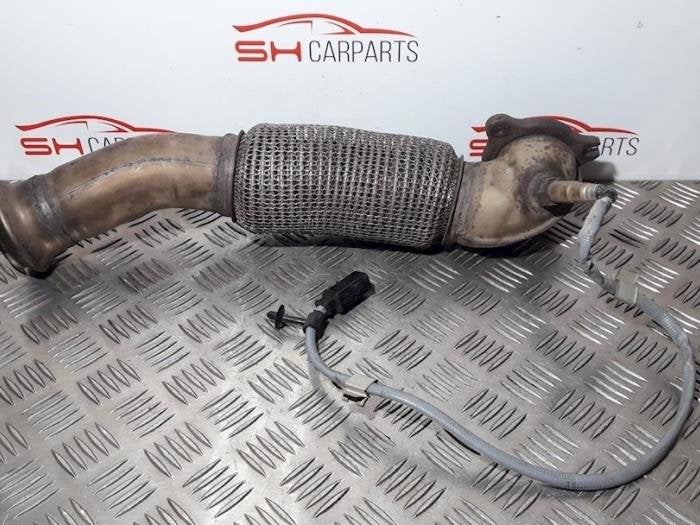 Tube échappement avant d'un Mercedes B-Klasse, 3 mois de garantie, Utilisé, -, -