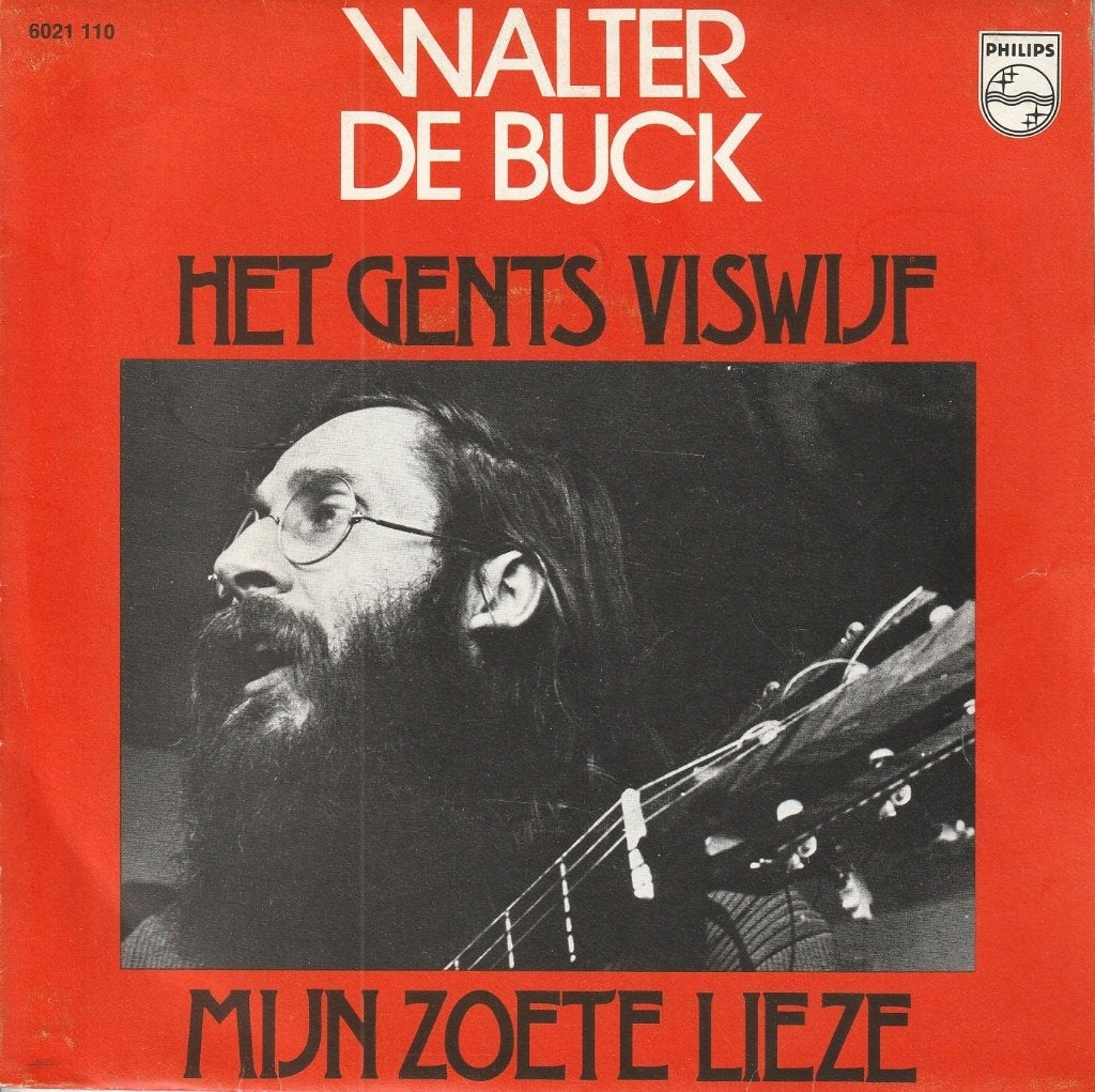 Walter De Buck - Het Gents viswijf, Fotohoes, 7 inch, Ophalen of Verzenden, Zo goed als nieuw