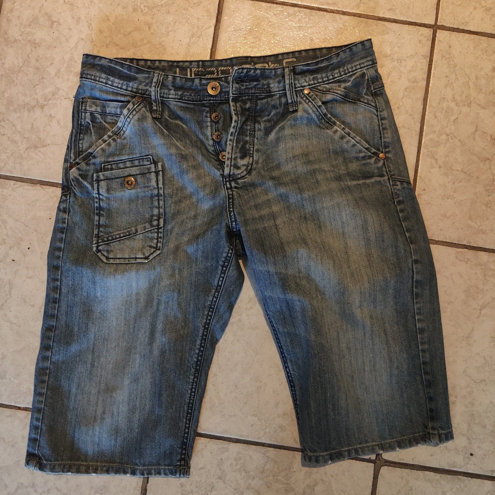 Lange spijkerbroek voor heren T48 — Trendy, vervaagd denim, Kleding | Heren, Spijkerbroeken en Jeans, Blauw, Ophalen of Verzenden