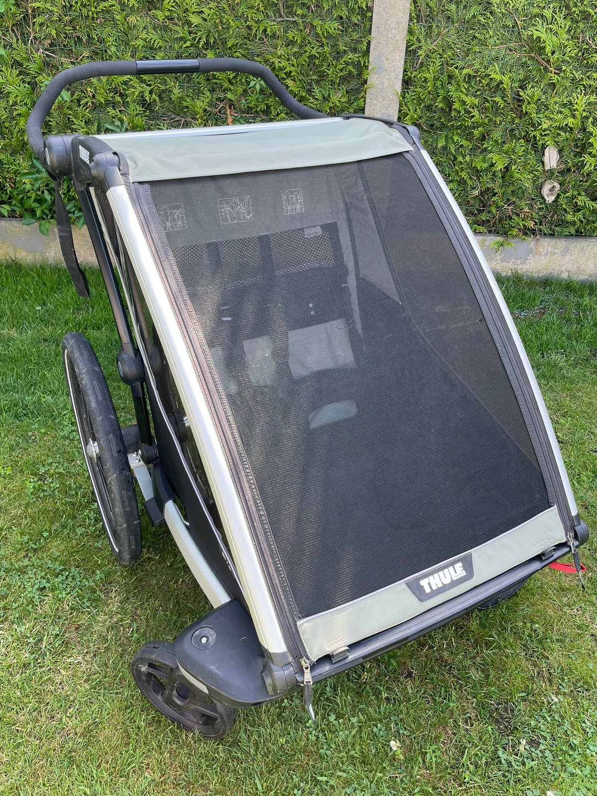 Thule chariot lite fietskar, Vélos & Vélomoteurs, Enlèvement, Comme neuf, Pliable