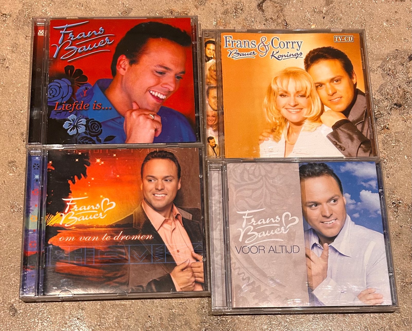 4 originele CD’s met Frans Bauer, Cd's en Dvd's, Ophalen of Verzenden, Zo goed als nieuw