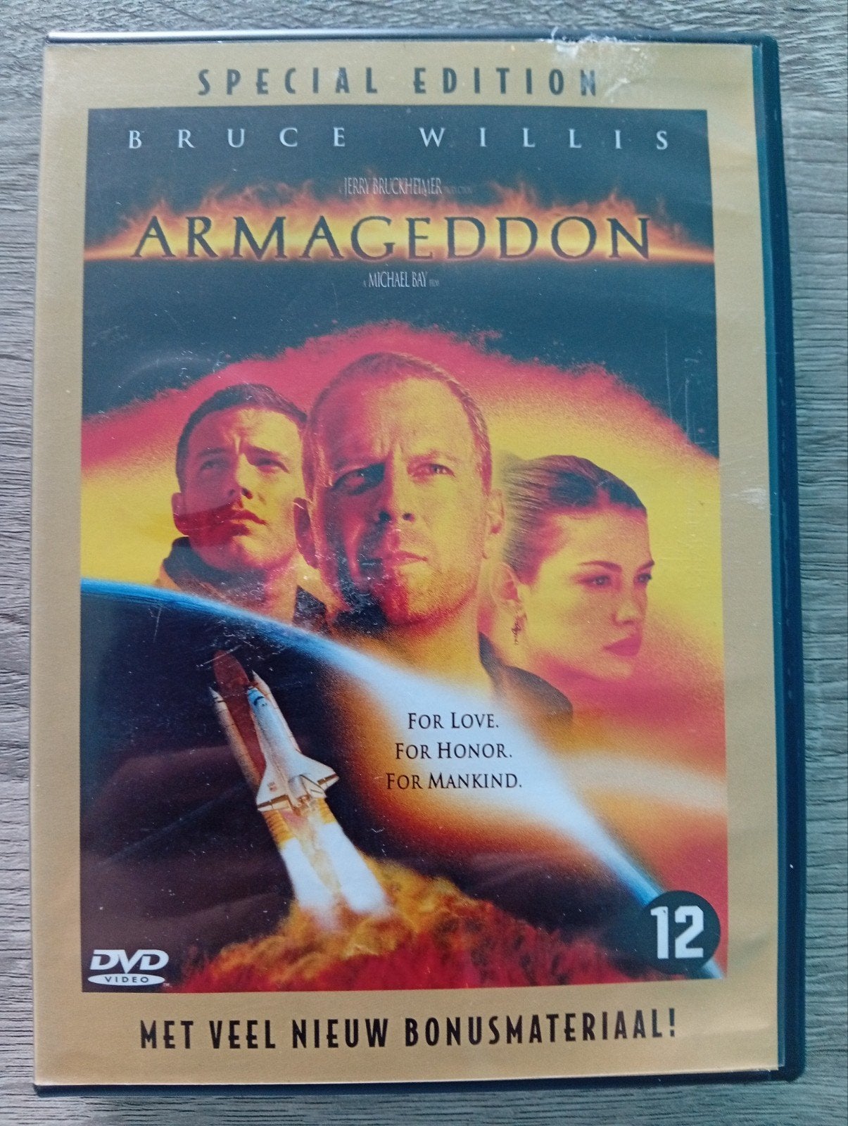 DVD d'action Armageddon avec Bruce Willis, Suppléments, Enlèvement ou Envoi, Comme neuf, Français